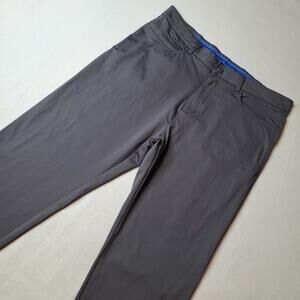 Twillory Men's Size 38X30 Tailored Fit Performance Pants Gray